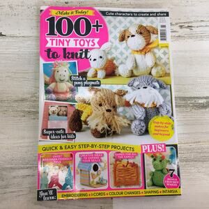 Make it Today 100+ Tiny Toys Knit Step-by-Step Project Book Amigurumi Knitting